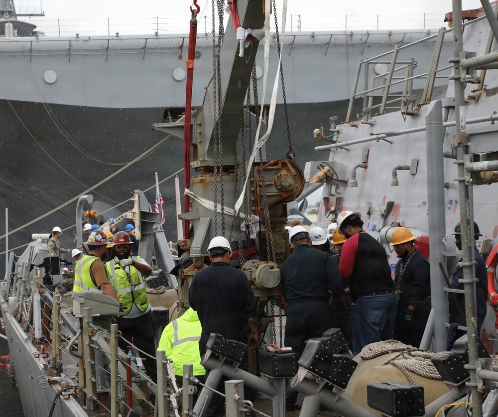 SIMA Norfolk Performs Critical SLAD Replacement Aboard USS Stout (DDG 55)
