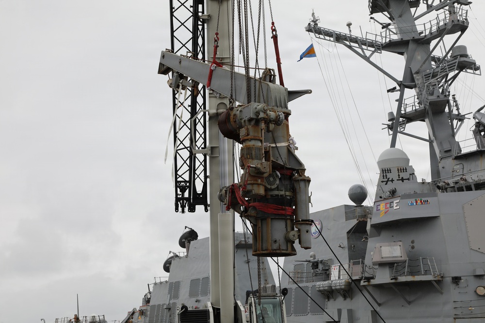 SIMA Norfolk Performs Critical SLAD Replacement Aboard USS Stout (DDG 55)