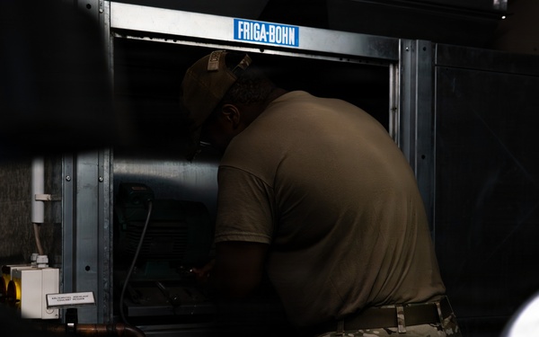 786th CES HVAC Airmen keep Ramstein mission-ready through summer heat