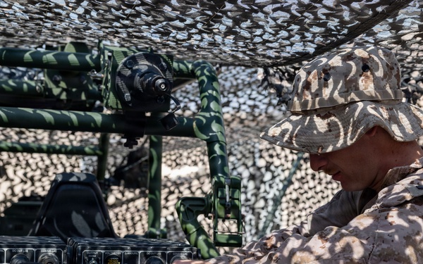 11th MEU Marines, Conduct A Functions Check On A Mobile Network System