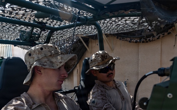 11th MEU Marines, Conduct A Functions Check On A Mobile Network System
