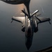 KC-135 refuels F-35s for CENTCOM security