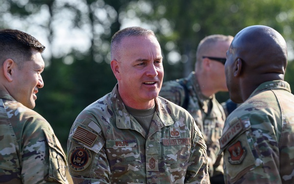 CMSAF visits 701st Munitions Support Squadron at Kleine Brogel Air Base, Belgium