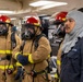 DDG 117 Conducts A Fire Drill