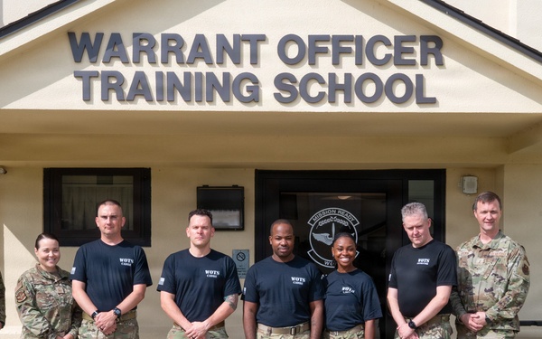 First four complete Air Force warrant officer instructor course