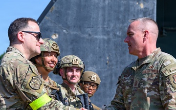 CMSAF visits 701st Munitions Support Squadron at Kleine Brogel Air Base, Belgium