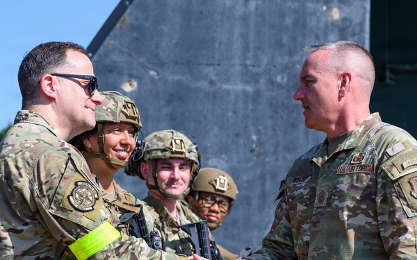 CMSAF visits 701st Munitions Support Squadron at Kleine Brogel Air Base, Belgium