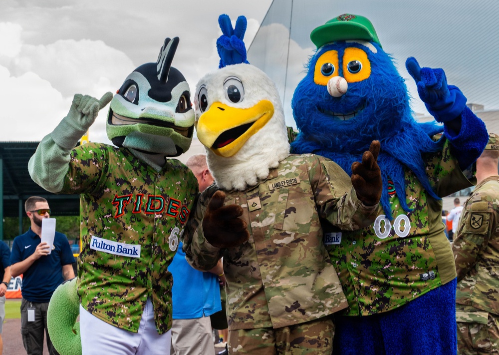 U.S. Army Appreciation Night at Norfolk Tides