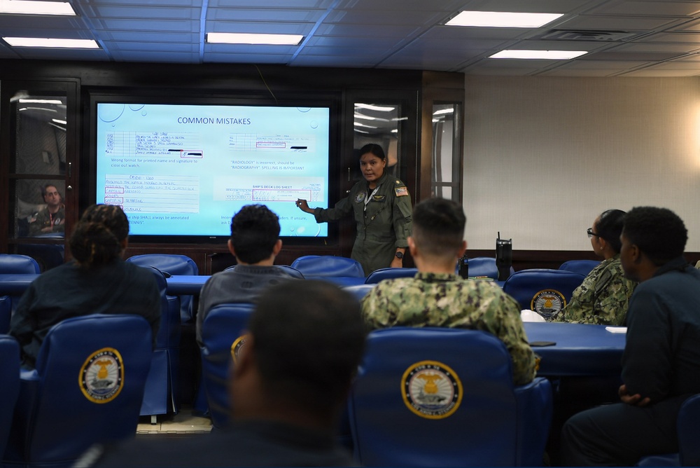 USS John C. Stennis Conducts Deck Watch Training