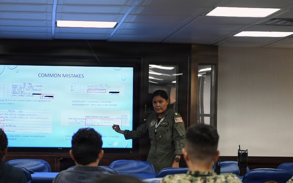 USS John C. Stennis Conducts Deck Watch Training