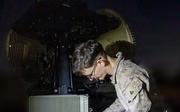 11th MEU Marines, Set Up A Radar