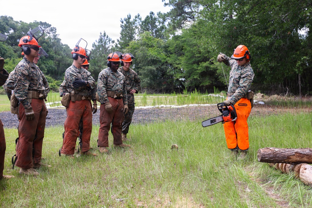 MCAS Beaufort Chain Saw Course