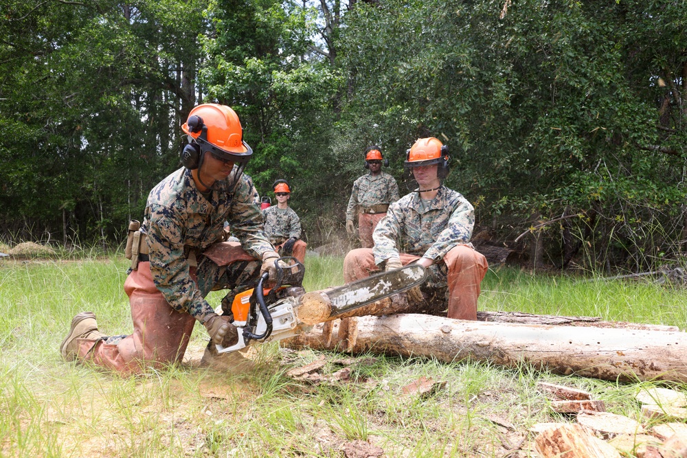 MCAS Beaufort Chain Saw Course