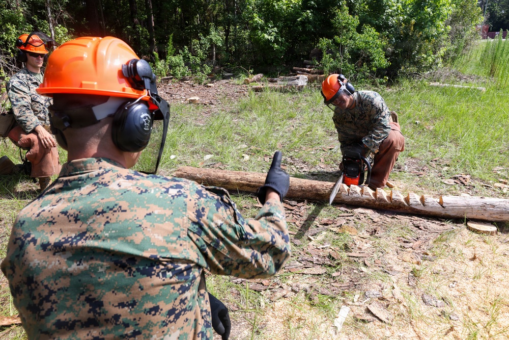 MCAS Beaufort Chain Saw Course