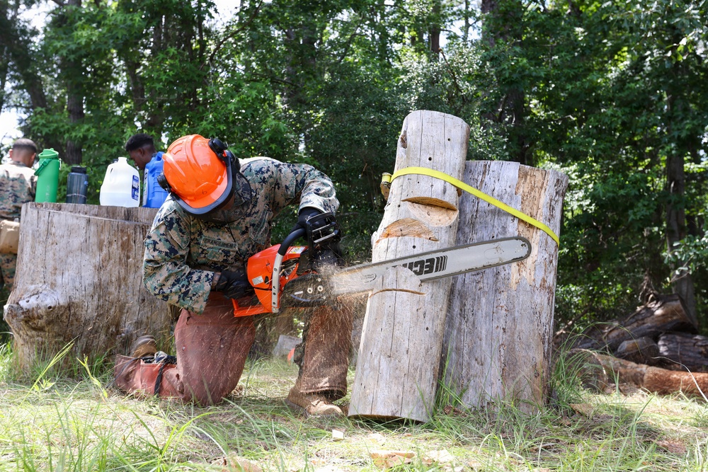 MCAS Beaufort Chain Saw Course