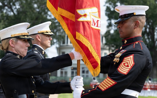 Marine Barracks Washington Change of Command