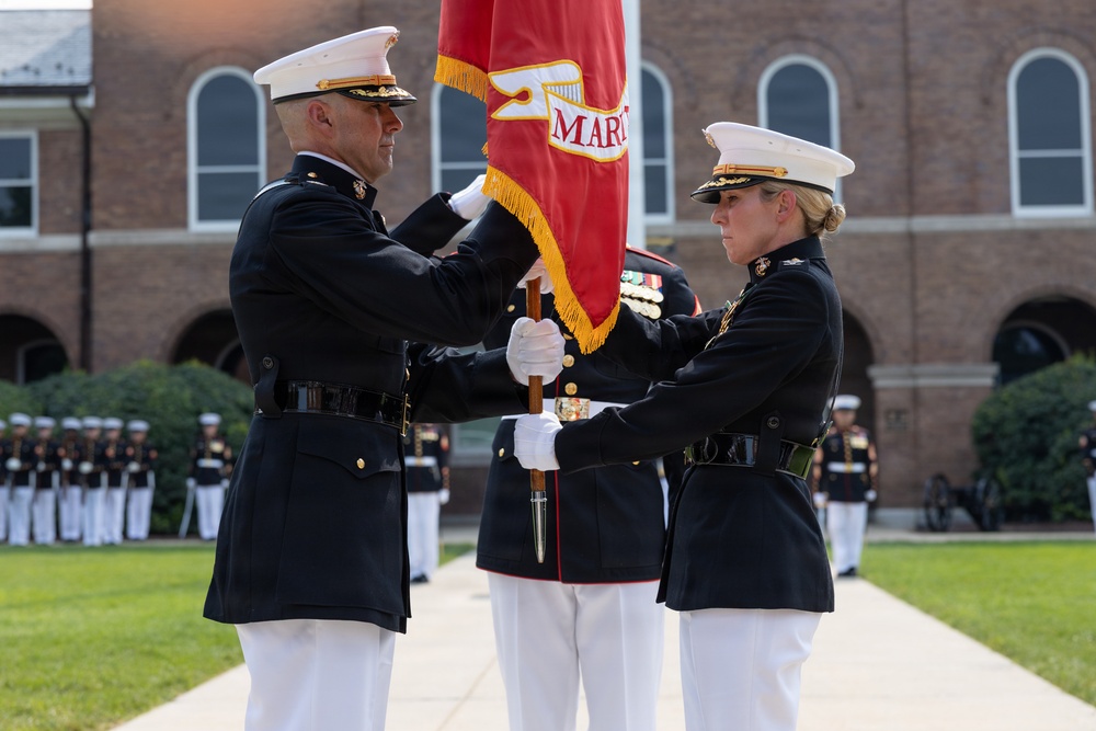 Marine Barracks Washington Change of Command