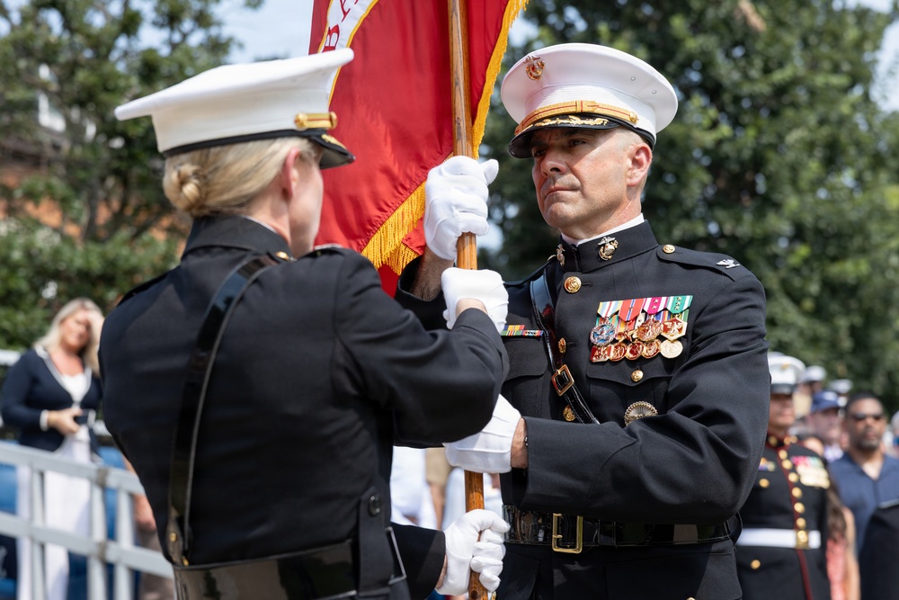 Marine Barracks Washington Change of Command