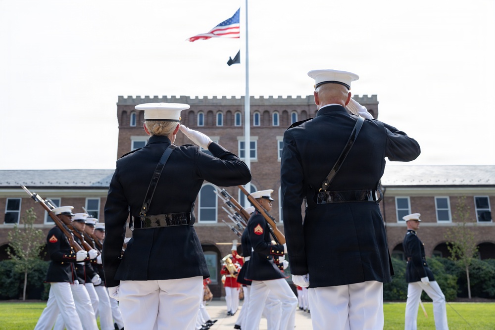 Marine Barracks Washington Change of Command