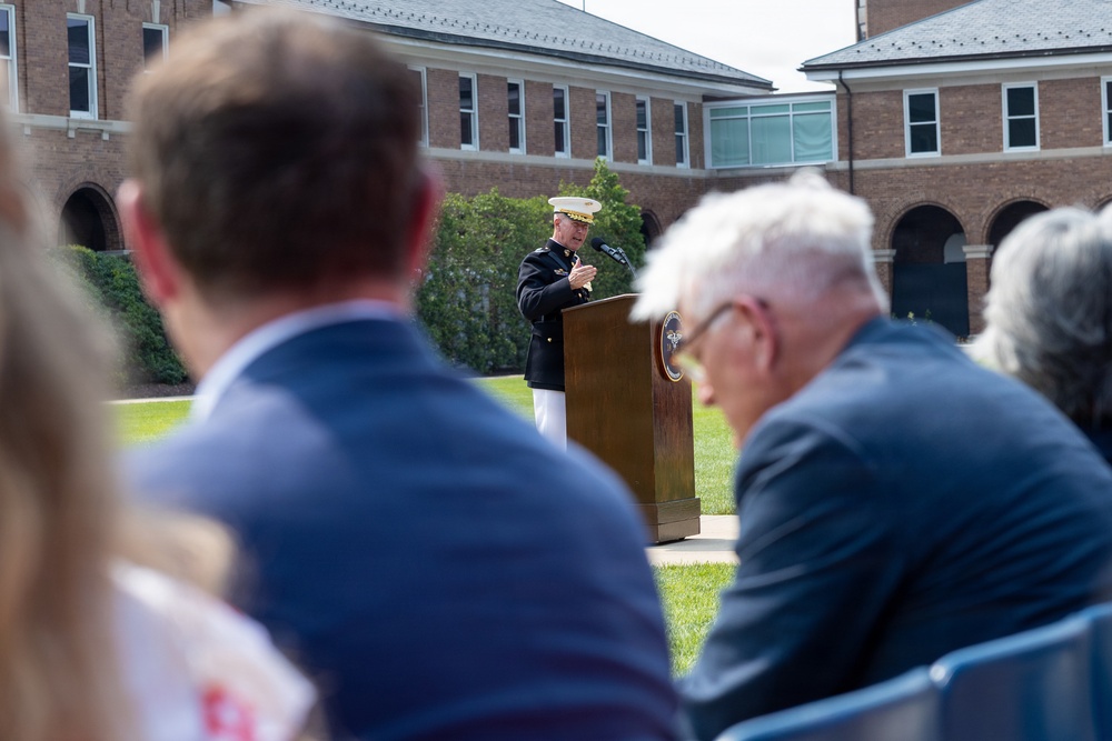 Marine Barracks Washington Change of Command