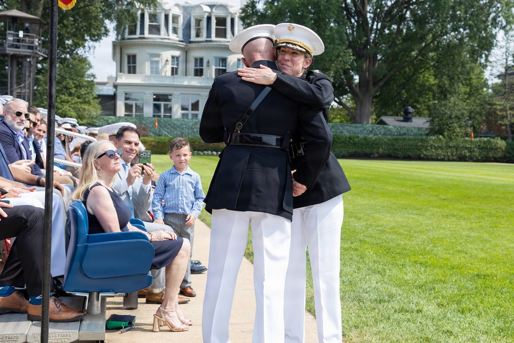 Marine Barracks Washington Change of Command