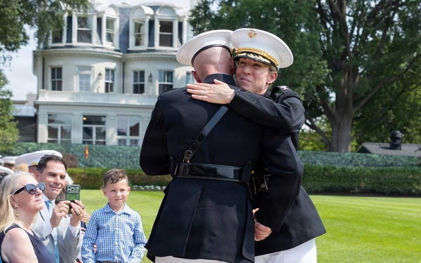 Marine Barracks Washington Change of Command