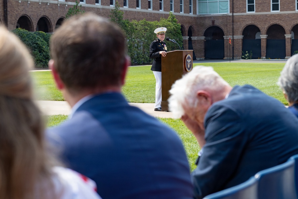 Marine Barracks Washington Change of Command