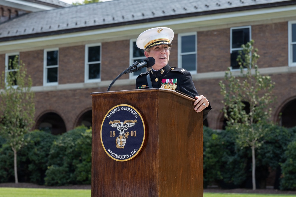 Marine Barracks Washington Change of Command