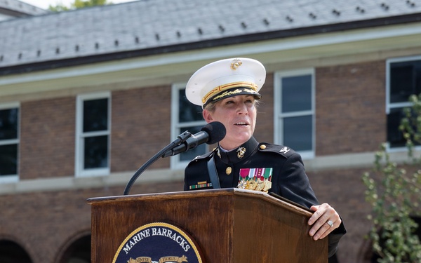Marine Barracks Washington Change of Command