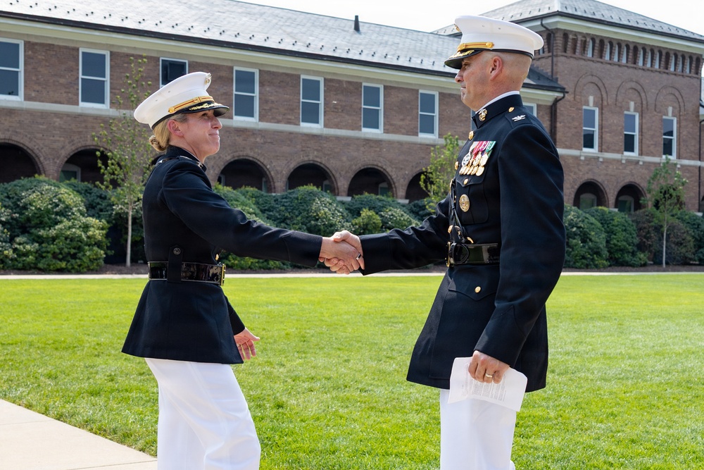 Marine Barracks Washington Change of Command