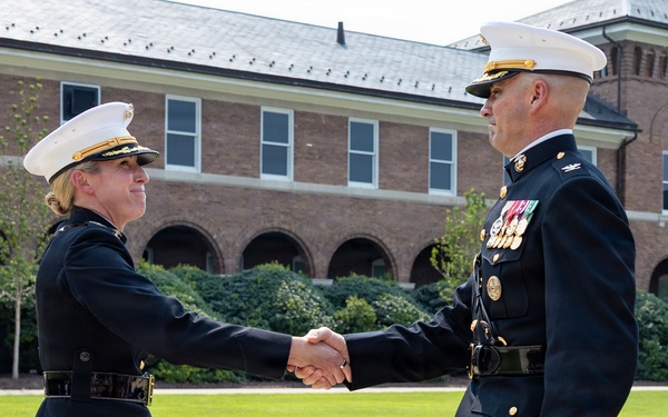Marine Barracks Washington Change of Command