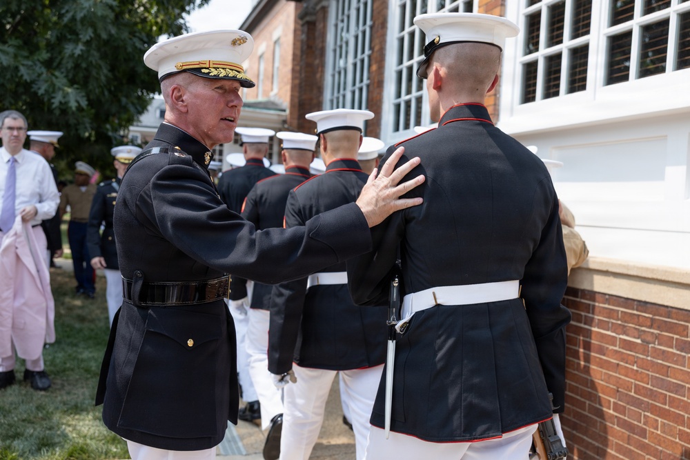 Marine Barracks Washington Change of Command