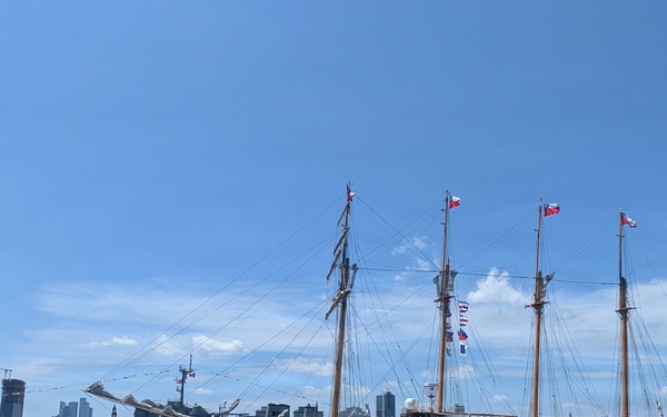 Chilean Tallship Esmeralda Sails in INR250