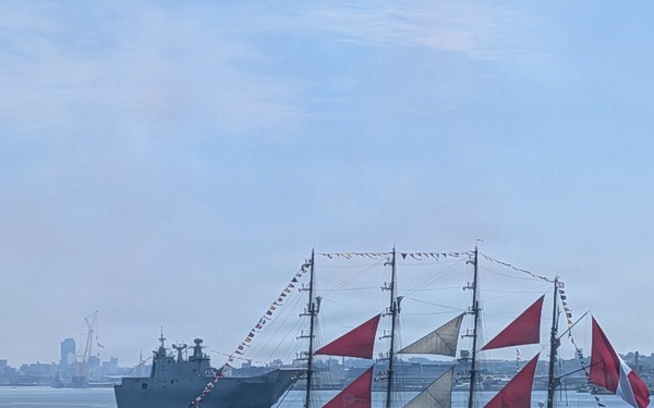 Peruvian Tallship BAP Unión Sails in INR250