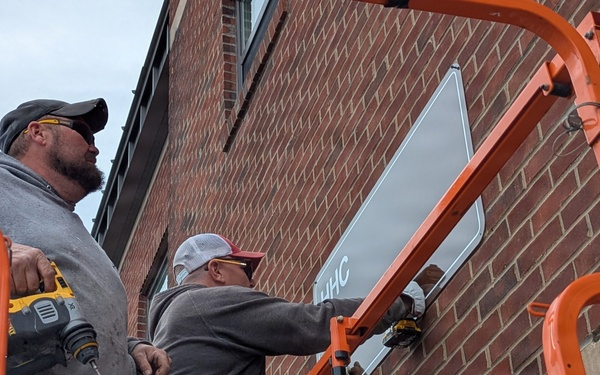 Sign replacements at Fort Drum improve standardization, reflect changes in 10th Mountain Division