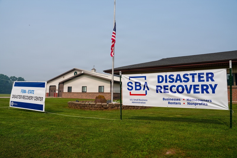 Michigan Disaster Recovery Center in Plainwell, Michigan