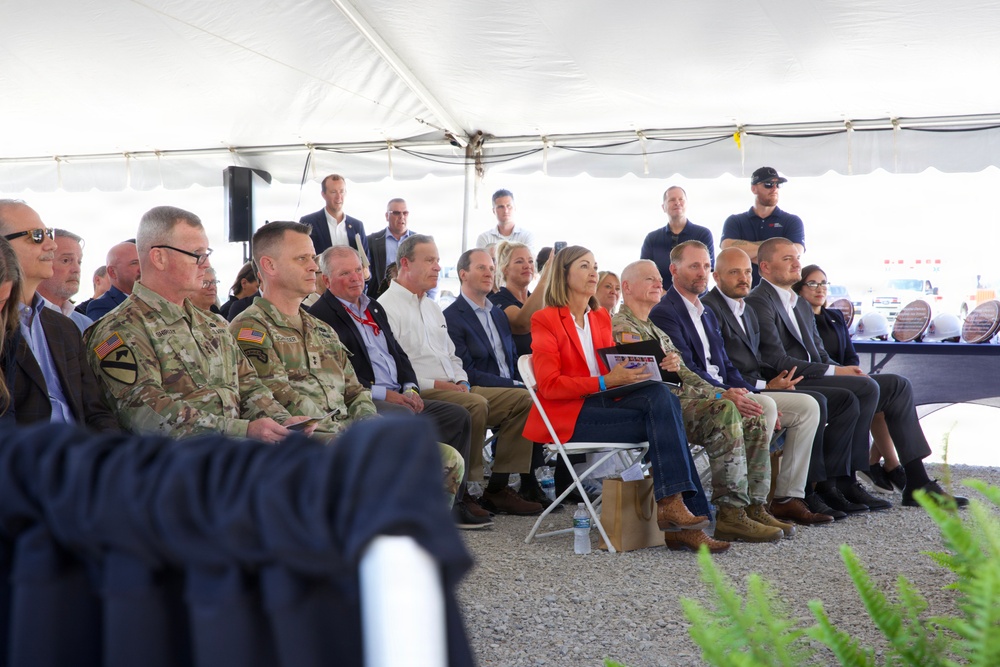 Leaders attend Future Artillery Complex groundbreaking ceremony