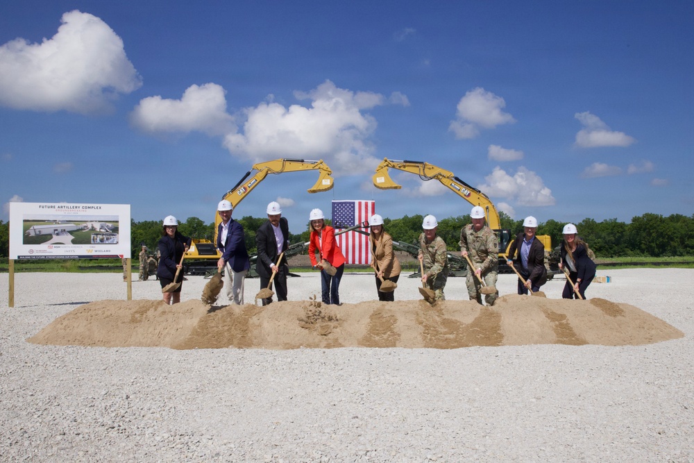 Army leaders break ground on Future Artillery Complex