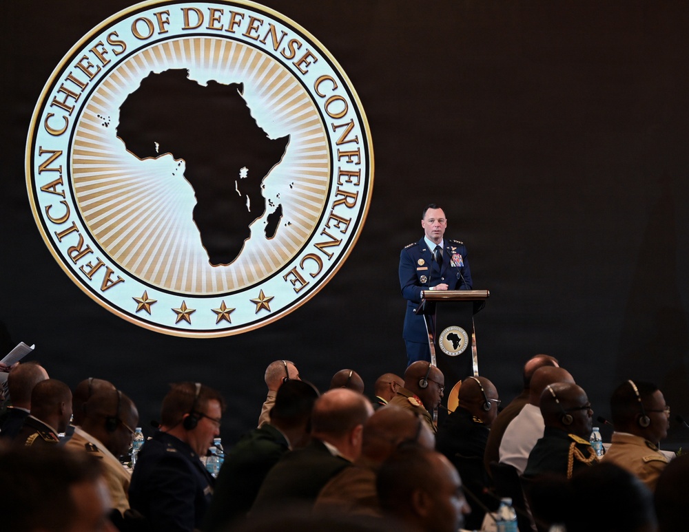 USAFRICOM Commander General Dagvin Anderson provides remarks on the importance of enduring strategic security alliances