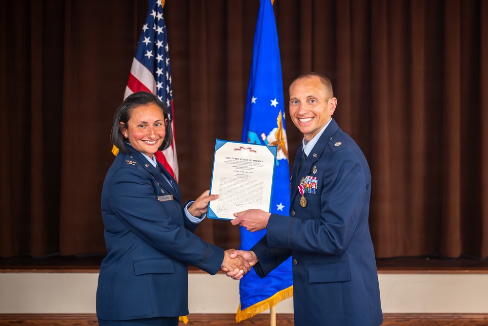Geospatial Intelligence Analysis Squadron welcomes new commander
