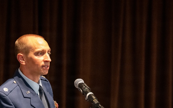 Geospatial Intelligence Analysis Squadron welcomes new commander