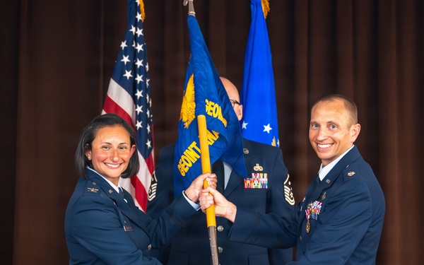 Geospatial Intelligence Analysis Squadron welcomes new commander