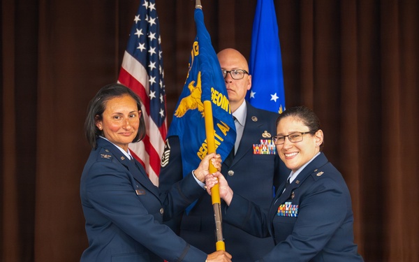Geospatial Intelligence Analysis Squadron welcomes new commander