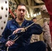 11th MEU Marines, Sailors Conduct Hoist Training Aboard USS Boxer