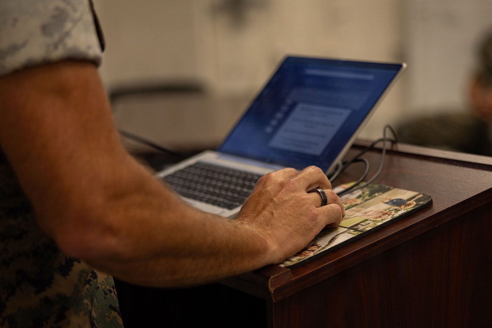 2nd Marine Logistics Group hosts Noncommissioned Officer Ethics Course