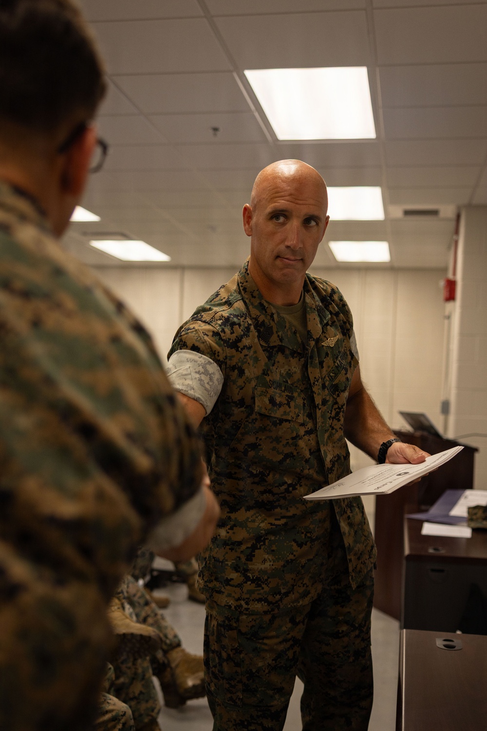 2nd Marine Logistics Group hosts Noncommissioned Officer Ethics Course