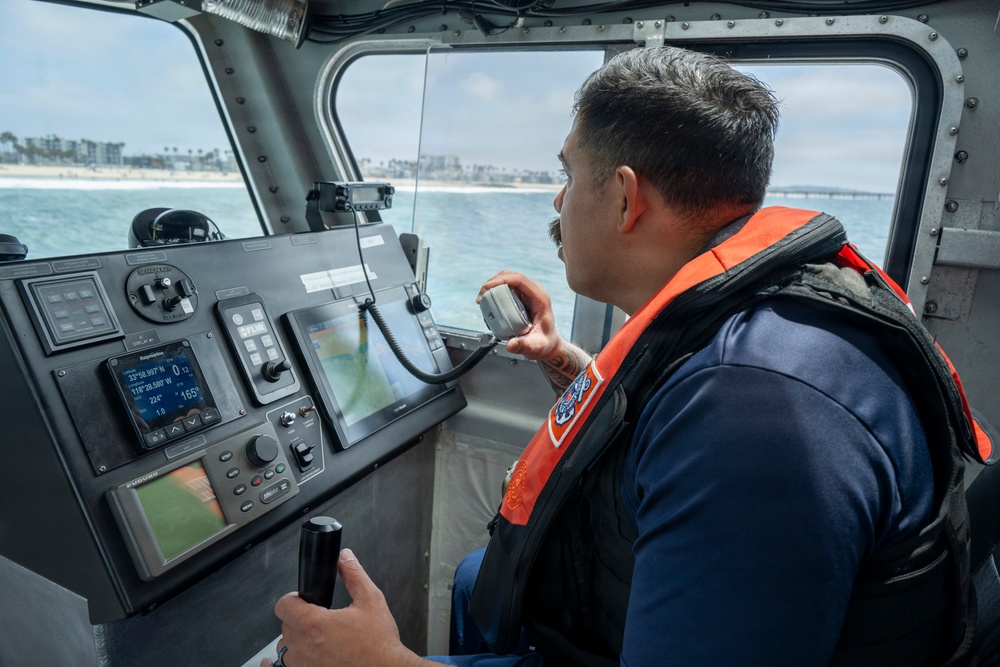 Coast Guard Station Los Angeles-Long Beach conducts safety zone patrol for FIFA World Cup 26 fan fest