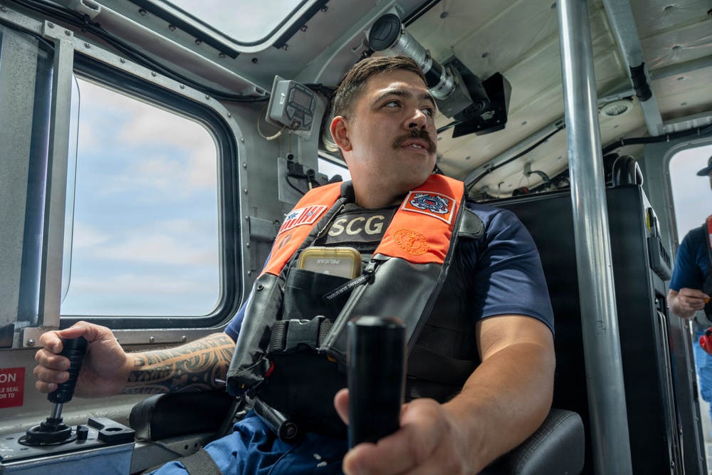 Coast Guard Station Los Angeles-Long Beach conducts safety zone patrol for FIFA World Cup 26 fan fest