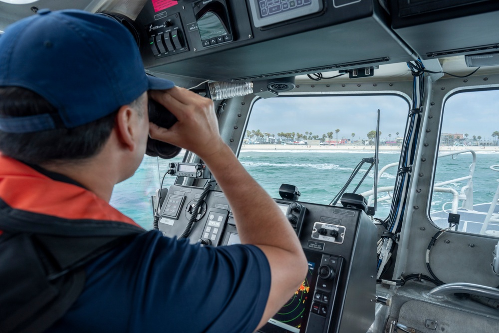 Coast Guard Station Los Angeles-Long Beach conducts safety zone patrol for FIFA World Cup 26 fan fest