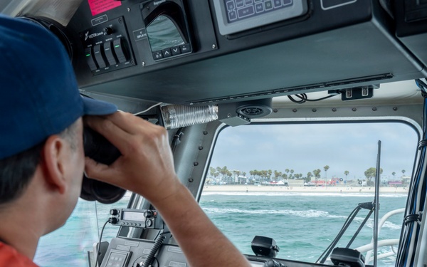 Coast Guard Station Los Angeles-Long Beach conducts safety zone patrol for FIFA World Cup 26 fan fest